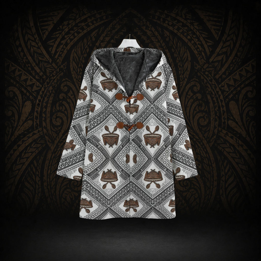 The Tongan Kava Heritage Trench Coat