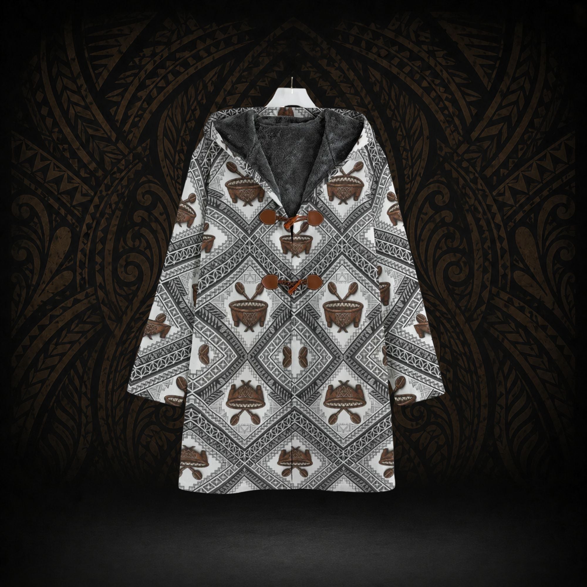 The Tongan Kava Heritage Trench Coat