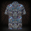 Utah Tongan Button Up Shirt
