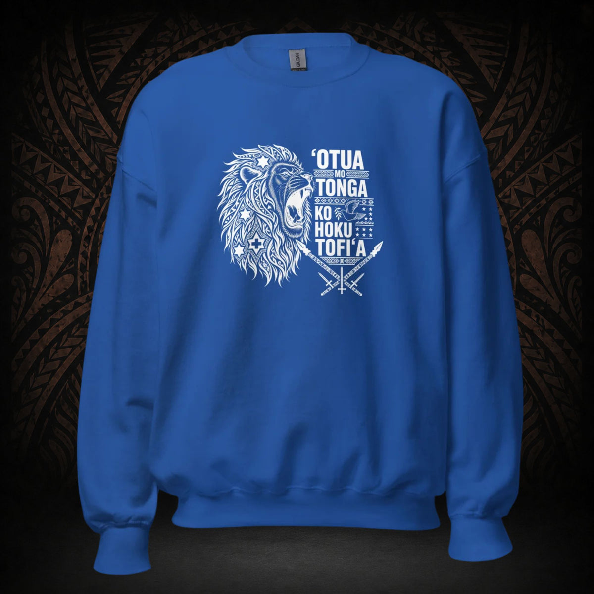 God and Tonga” Heritage Crewneck Sweatshirt