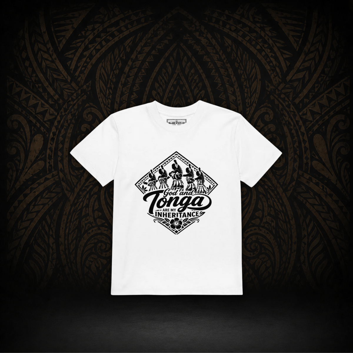 “God and Tonga” Kids’ Organic Tee