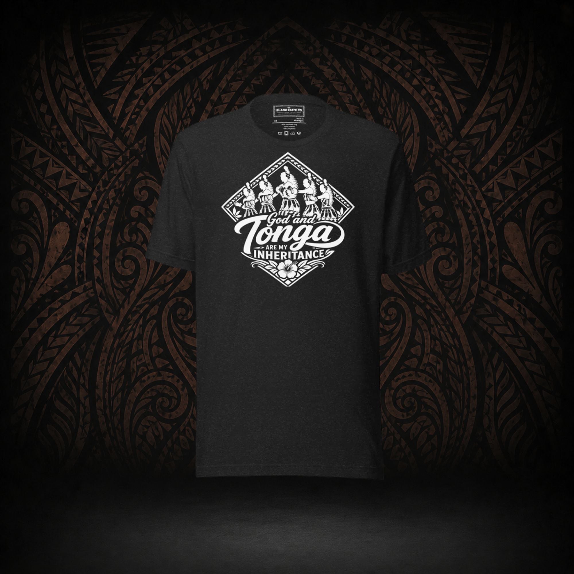 “God and Tonga” Heritage Dancers T-Shirt