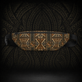 Tongan Tapa Fanny Pack — Water-Resistant Waist Bag