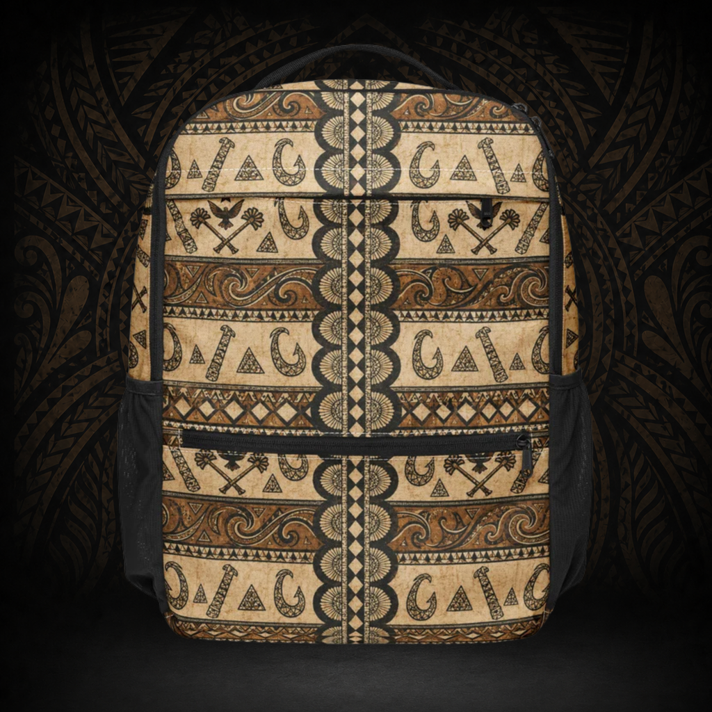 Tongan Collection — Tongan Tapa-Inspired Backpack
