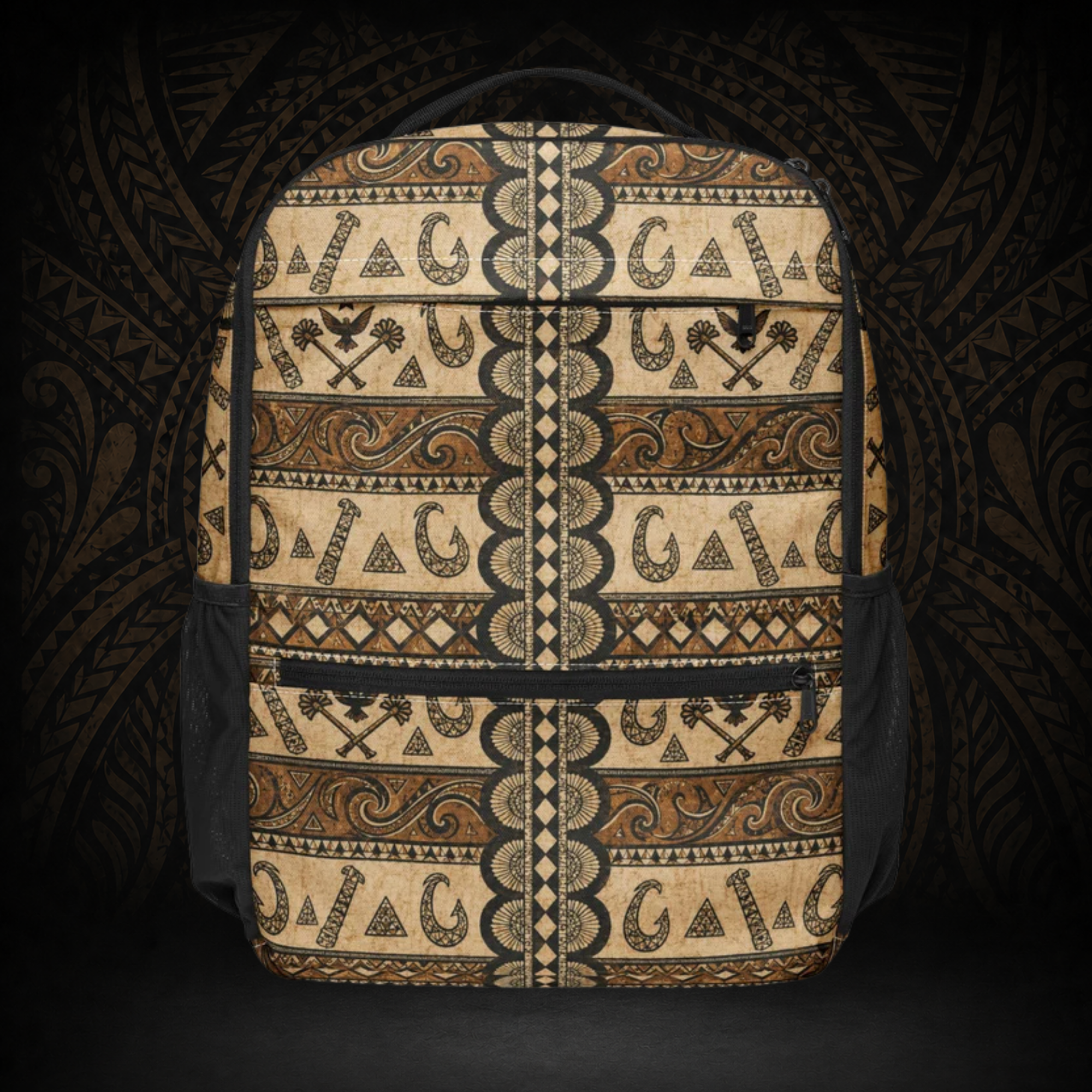 Tongan Collection — Tongan Tapa-Inspired Backpack