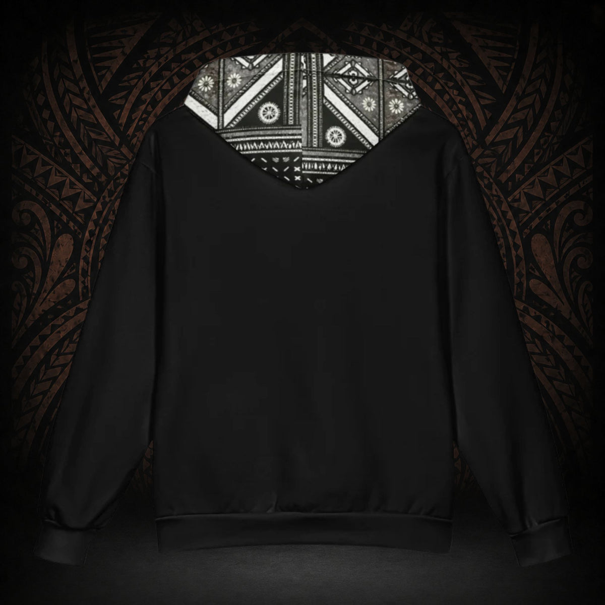 Tongan Guardian Lion Oversized Hoodie