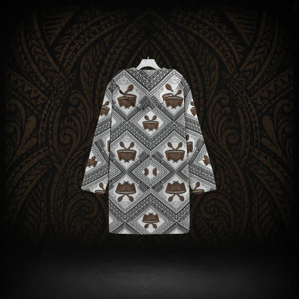 The Tongan Kava Heritage Trench Coat
