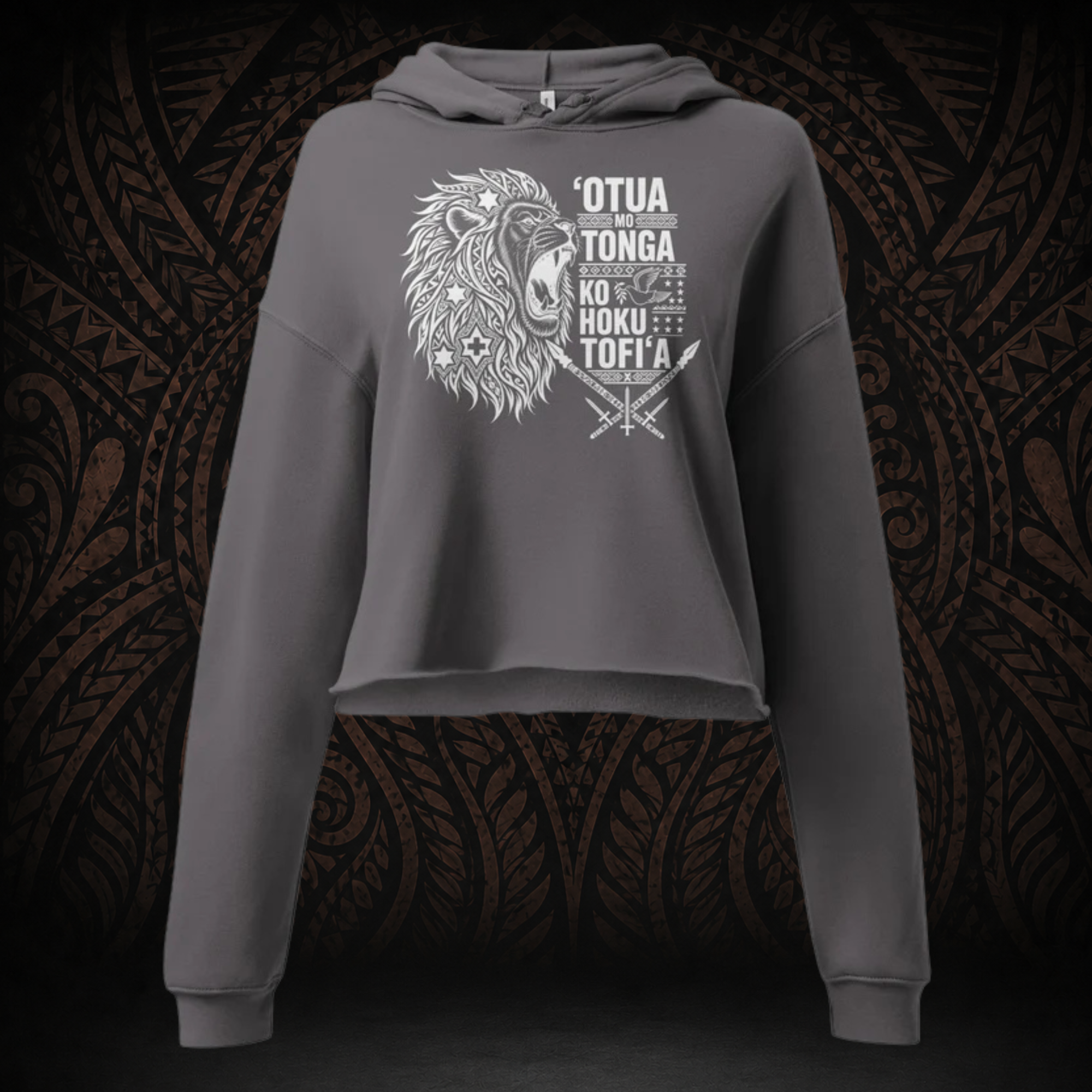 Fonua Crop Hoodie