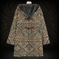STRONG TAPA HERITAGE HOODED TRENCH COAT