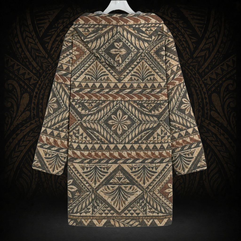 STRONG TAPA HERITAGE HOODED TRENCH COAT