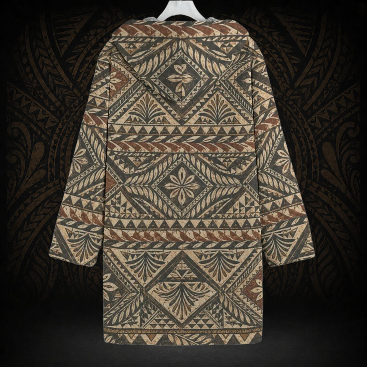 STRONG TAPA HERITAGE HOODED TRENCH COAT