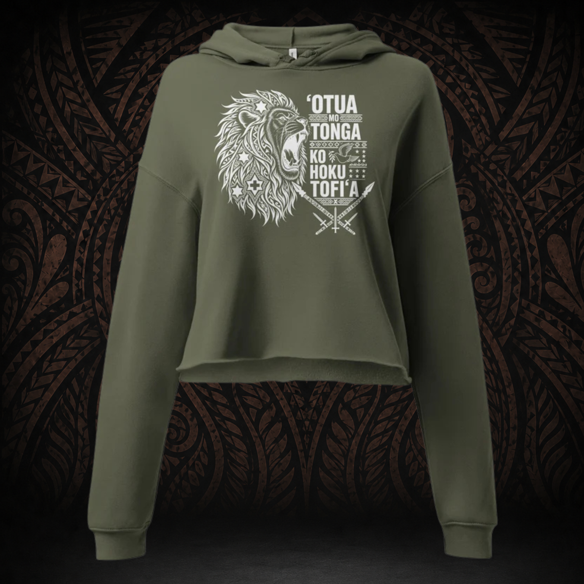 Fonua Crop Hoodie