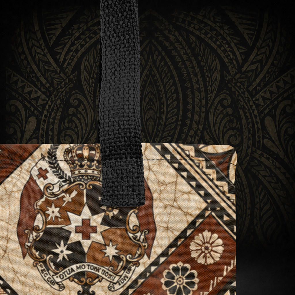 Tongan Tapa Tote Bag — Everyday Carry-All