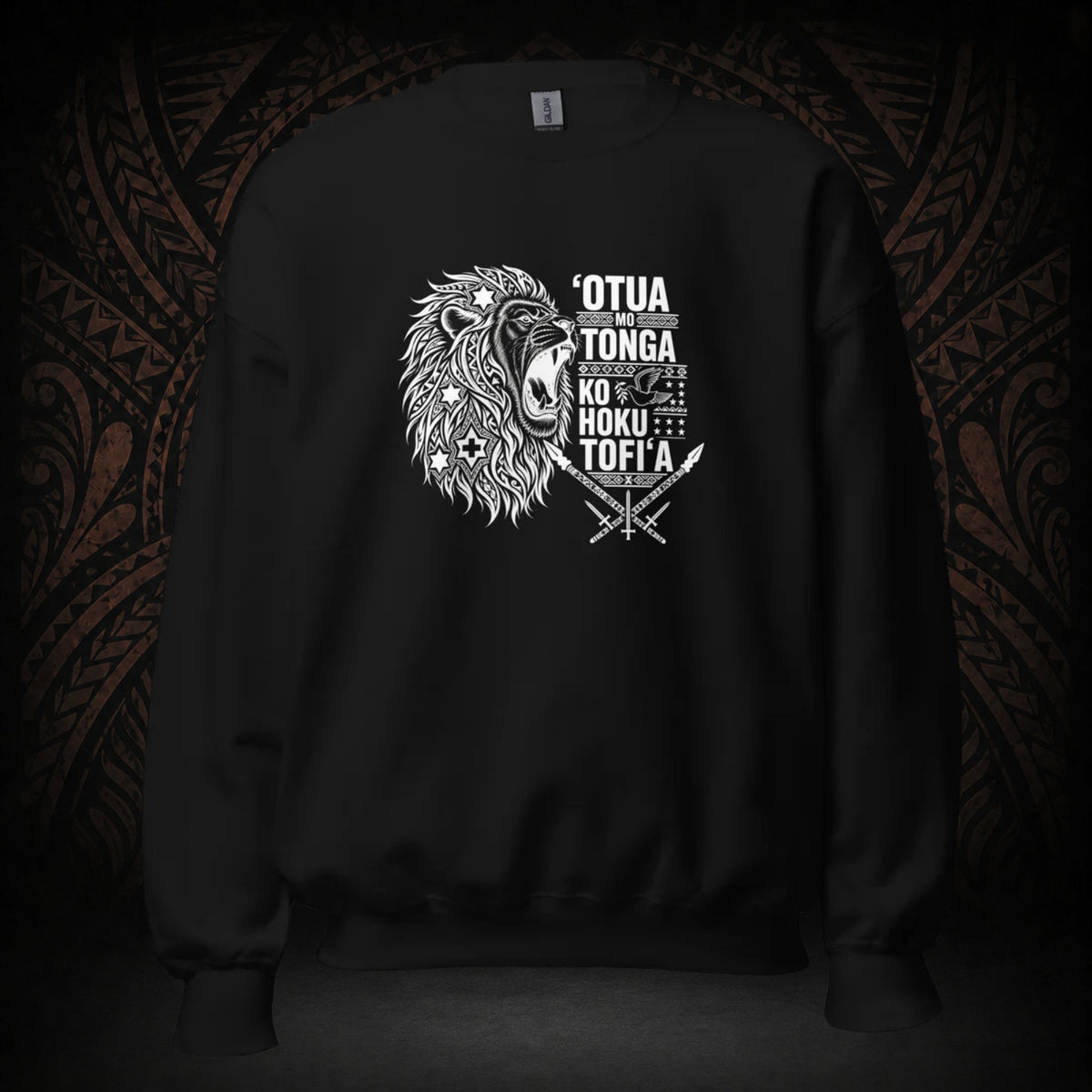 God and Tonga” Heritage Crewneck Sweatshirt