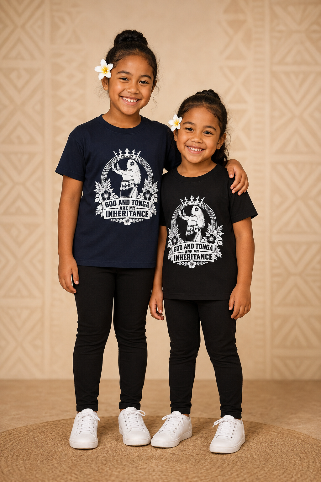 God and Tonga Kids’ Organic T-Shirt