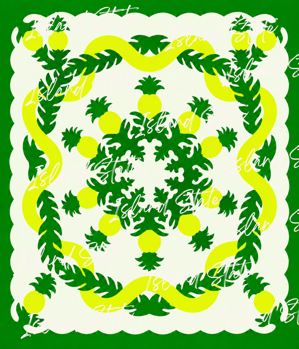 Hawaiian Monomono Tongan Quilt | Traditional Monomono