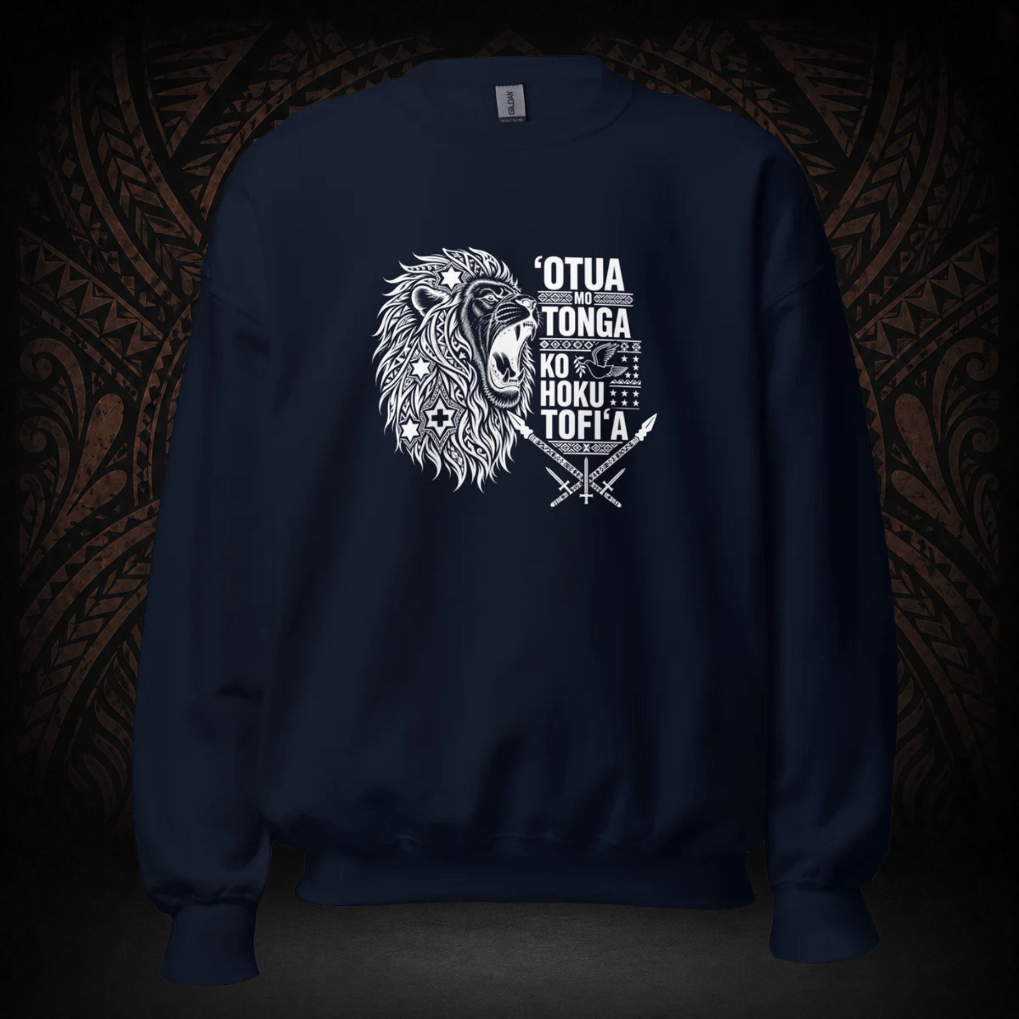 God and Tonga” Heritage Crewneck Sweatshirt