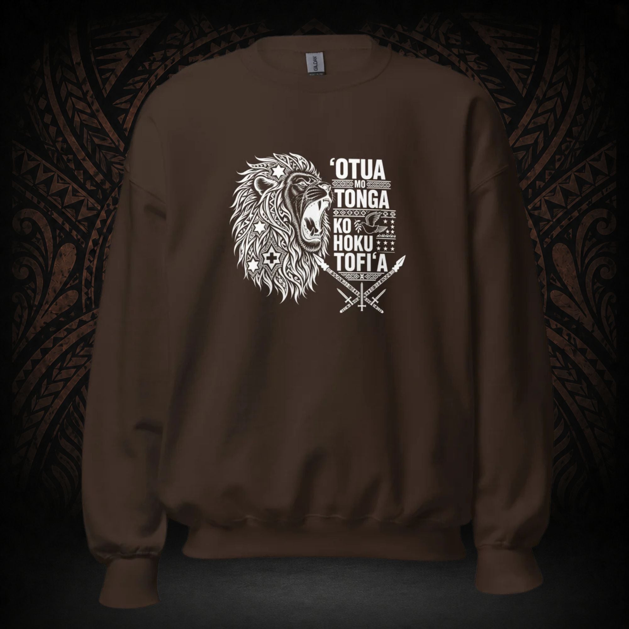God and Tonga” Heritage Crewneck Sweatshirt