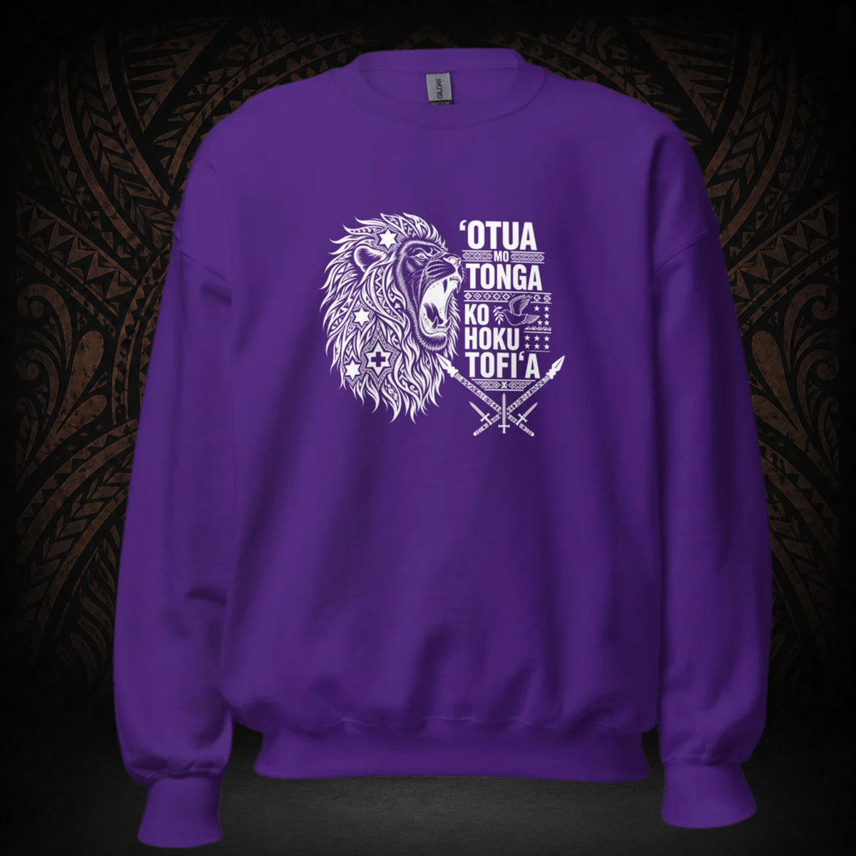 God and Tonga” Heritage Crewneck Sweatshirt