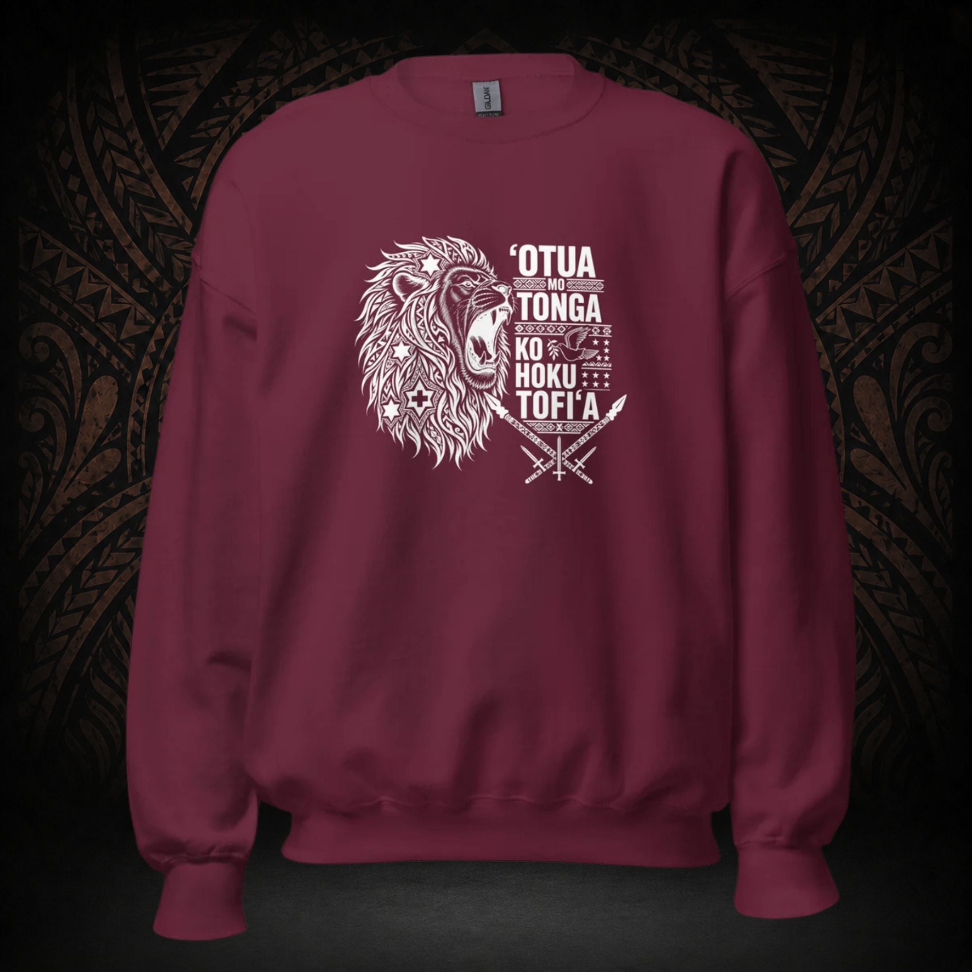 God and Tonga” Heritage Crewneck Sweatshirt