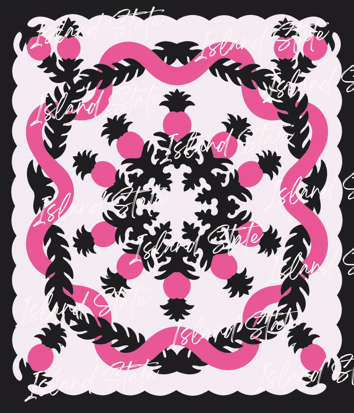 Hawaiian Monomono Tongan Quilt | Traditional Monomono
