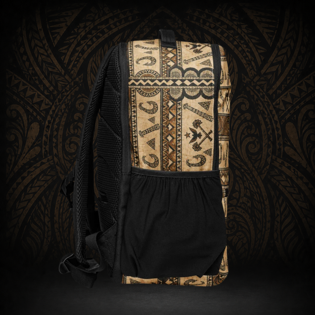 Tongan Collection — Tongan Tapa-Inspired Backpack