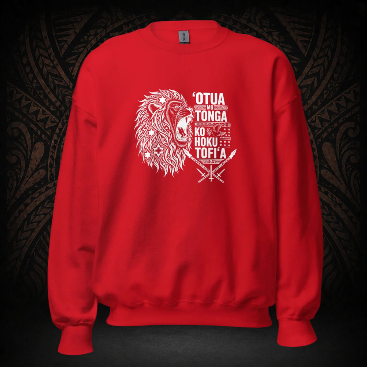 God and Tonga” Heritage Crewneck Sweatshirt