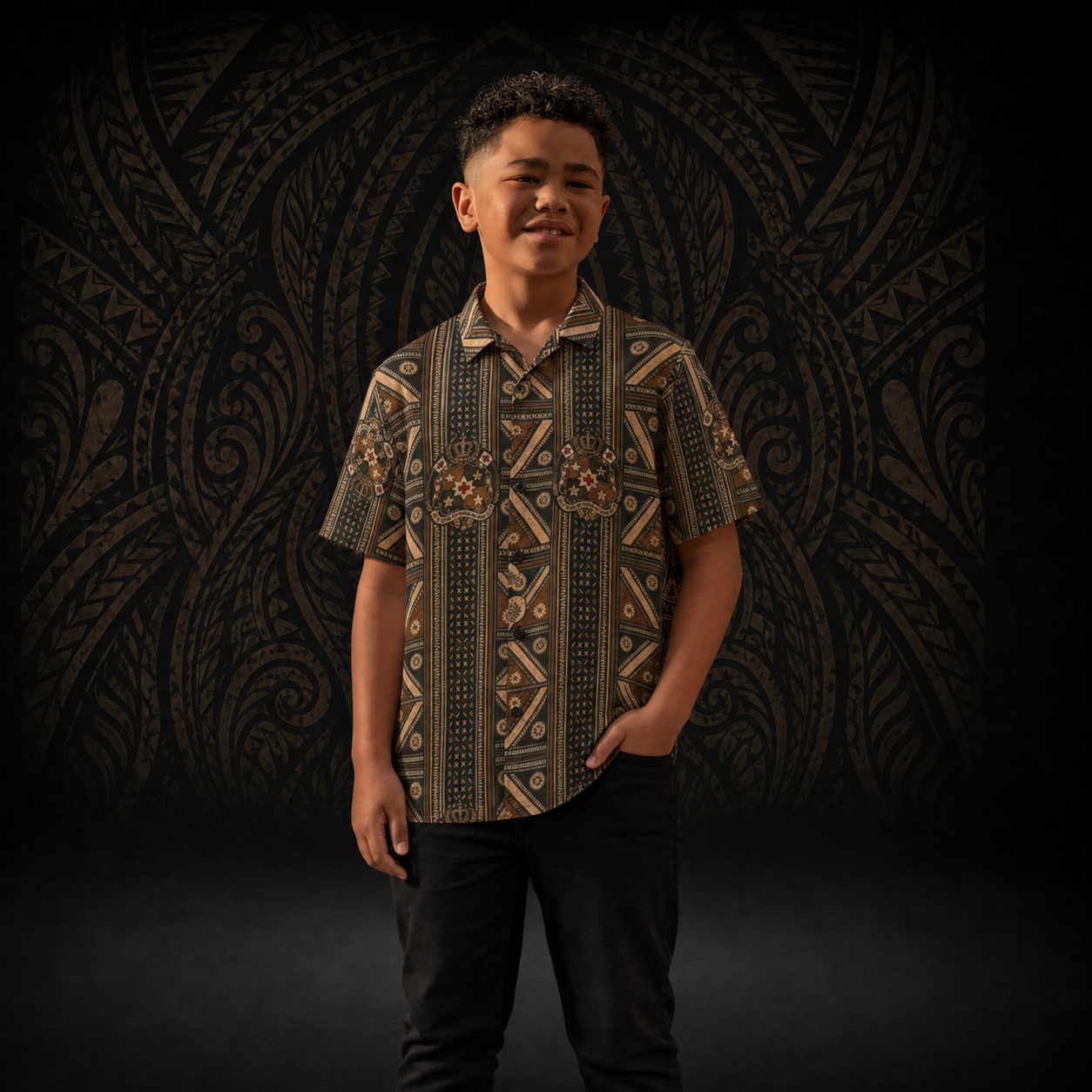 Fatu Tapa Aloha Shirt