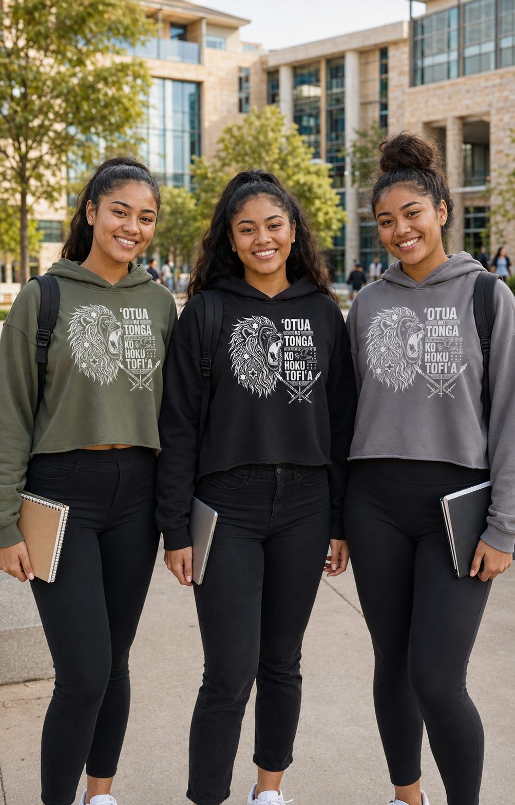 Fonua Crop Hoodie